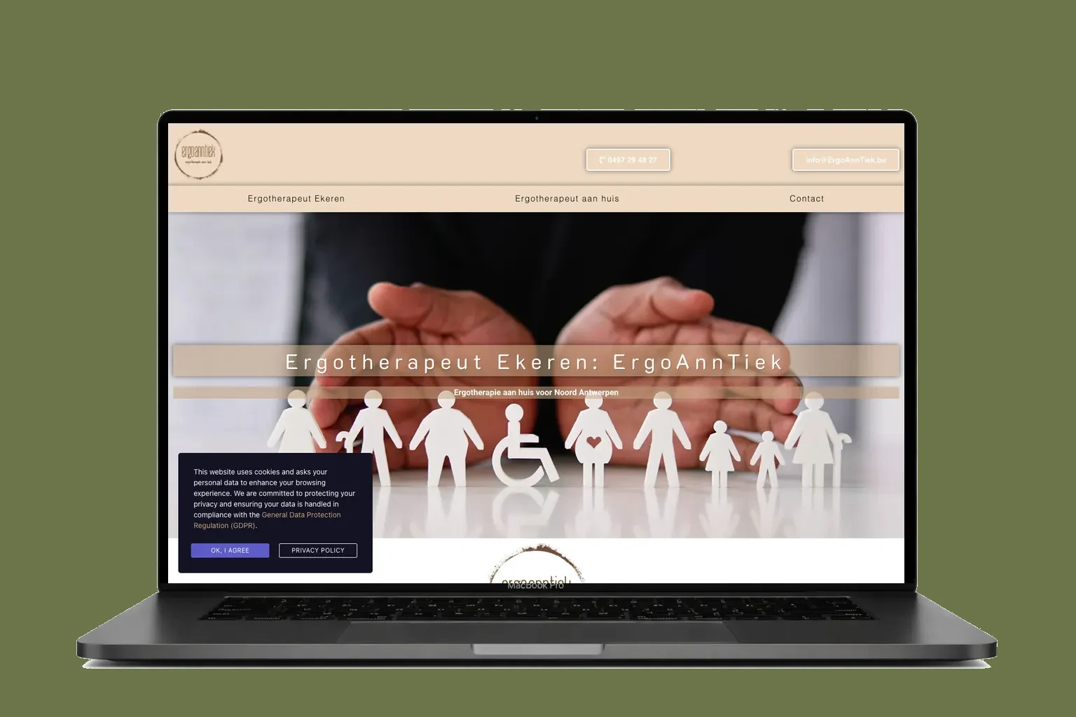 website laten maken voor Ergoanntiek