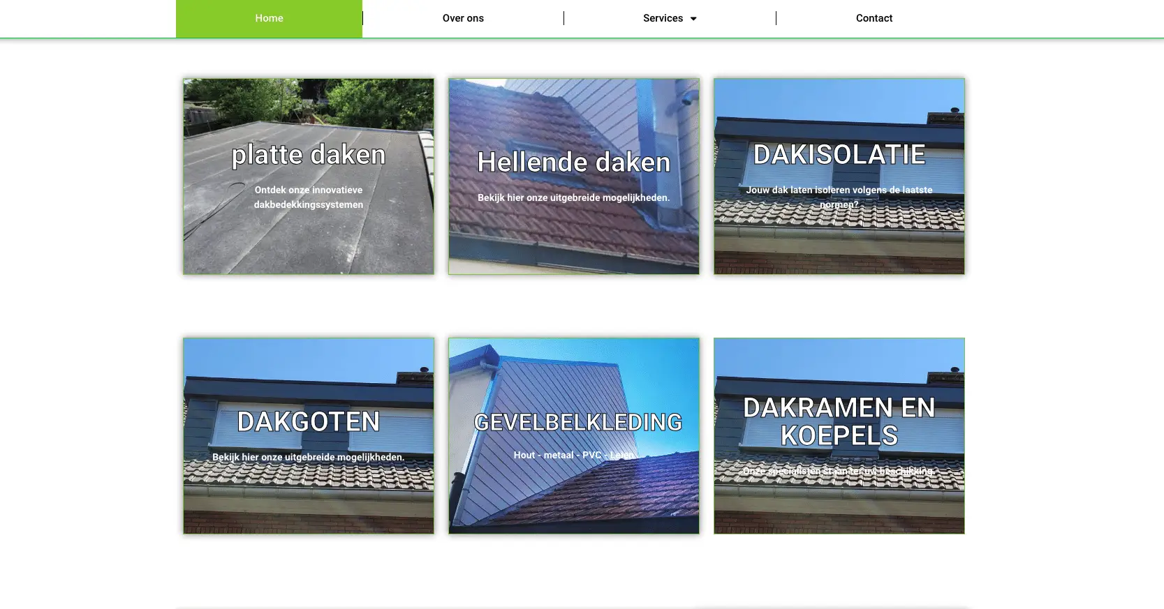 website laten maken voor daklux