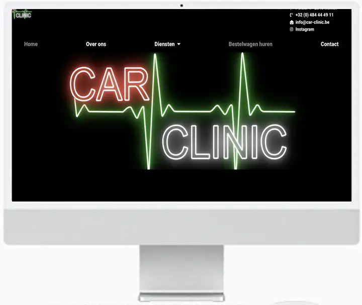 webdesign car clinic